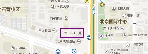 京广中心商务楼地图